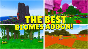 Schau dir angebote von mindecraft bei ebay an. This Addon Brings 20 New Biomes To Minecraft Pe Bedrock Ios Android Pc Xbox Switch Ps4 Youtube