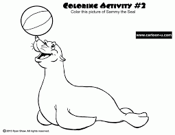 Maybe you would like to learn more about one of these? Seal For Kids Coloring Pages For Kids And For Adults Coloring Home