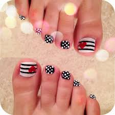 Sandals only to show off this nail design. Nail Designs Toes Archives Nailspix