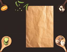 Background menu makanan keren : Hd Wallpaper Brown Paper Menu Background Wooden Spoon Eat Peas Tomato Wallpaper Flare
