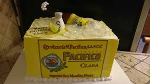 Pacifico Beer Cake Tres Leches Happy Birthday Beer Cake Miller Lite Beer Cake Budlight Beer Cake