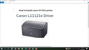 Update drivers or software via canon website or windows update service(only the printer driver and ica scanner driver will be provided via windows update service) How To Download And Install Canon L11121e Driver Printer Manual Youtube