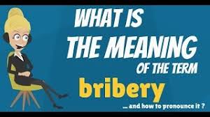 What Is Bribery What Does Bribery Mean Bribery Meaning Definition Explanation Pronunciation Youtube