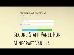 A password must also be set, and provided in the script. Minecraft Php Staff Panel Based On Rcon Youtube