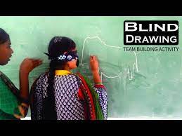 Blind contour drawing is an excellent way to train the eye to draw what it really sees rather than what it thinks it sees. Blind Draw Team Building Fun Game Youtube