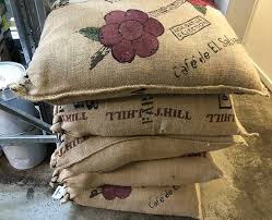Hessian sack stock images from offset. Hessian Sacks Of Coffee Beans From El Salvador Picture Of Industry Beans Fitzroy Tripadvisor