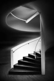 Stairwell in a hotel i stayed in. Marc Apers Stairwell Art Print Canvas On Stretcher Framed Picture