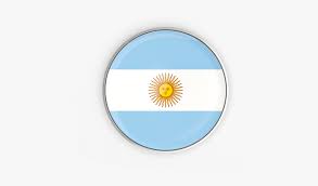 Blue and white flag, flag of argentina flag of papua new guinea, argentina. Round Button With Metal Frame Argentina Flag Circle Png Transparent Png Kindpng