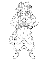 Select from 35970 printable crafts of cartoons, nature, animals, bible and many more. Printable Son Goku Coloring Page Anime Coloring Pages