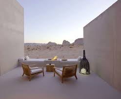 amangiri hotel canyon point アウトドア ホテルライク インテリア テラス