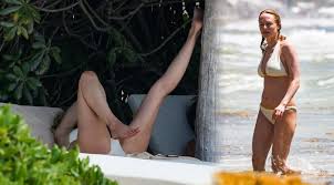 All they do is hide that gorgeous body from me… Heather Graham Bikini Candids On The Beach In Mexico Hot Celebs Home