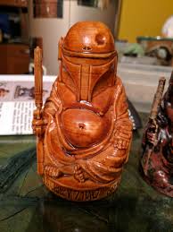 Hatchbox Wood Pla 1mm 3 Coats Of Wood Stain Staining Wood Buddha Statue Statue