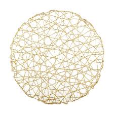 Gold Look Linear Placemat Kmartnz Placemats Gold Crockery