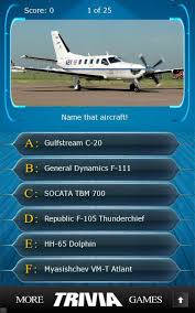Brush up on your airplane trivia, and become an airplane expert before you fly off for. Name That Aircraft Trivia For Android Apk Download