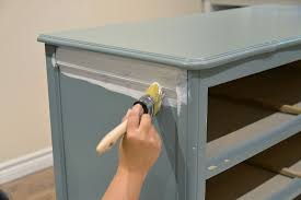 Rambling Renovators How To Paint Furniture With Behr Chalk Decorative Paint Aerosol Paint And Behr Wax Decorative Finish Painted Furniture Colors Chalk Paint Colors Furniture Painting Furniture Diy