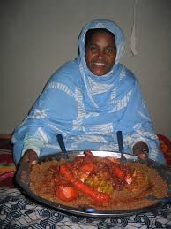 It's not simply stuffed the way something small time, like a turkey, would be stuffed. Mauritanian Cuisine Wikipedia