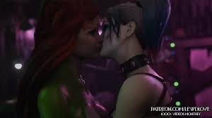 Harley Quinn X Poison Ivy - Bad Girls Like to Have Fun: Fingering Fingering  Porn