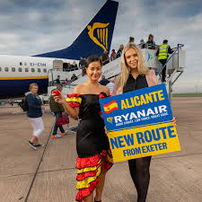 Последние твиты от ryanair (@ryanair). Ryanair Flights To Alicante Start From Exeter Exeter Airport