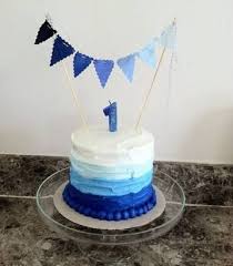 Birthday Cake For 1 Year Old Boy Image Result For 1 Year Old Birthday Boy Blue Ombre Cake Blue Birthday Cakes Boys 1st Birthday Cake Boy Birthday Cake
