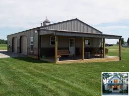 Metal Buildings For Business And Metal Building Garage With Living Quarters Metalbuildings Homes Steel Building Homes Barn House Plans Metal Building Homes