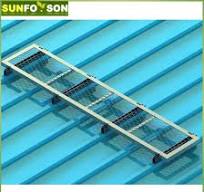 Solar Catwalk Anti-Skid Walkway Stand Board Customized Roof Carbon Steel Walkway Mounting Systems Solar Walkway Safety Walk