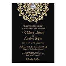 Elegant Mandala Gold Black Indian Wedding Invitation Zazzle Com Indian Wedding Invitations Wedding Card Diy Indian Wedding Cards