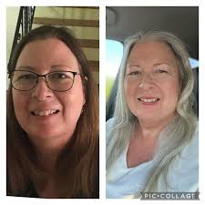 Love it, I'm letting it go gray too