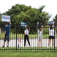 Those who took part in the memorial day patriots boat parade came together at the jupiter inlet lighthouse and moved south through the intracoastal waterway, the event's organizers told fox 11. When Joe Biden S In Town Practicing Social Distancing The New York Times