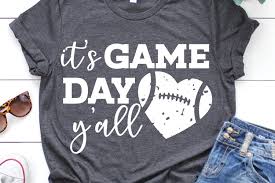 Svg intro svg in html svg rectangle svg circle svg ellipse svg line svg polygon svg polyline svg path svg text svg stroking svg filters intro svg blur effects svg drop shadows svg linear svg radial svg examples svg reference. Its Game Day Yall Svg Dxf Png Eps Files For Cutting 328301 Svgs Design Bundles