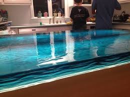 Glass Countertop Gallery Of Cleaning The Glass Kitchen Countertops Glass Countertops Kitchen Countertops Modern Kitchen Countertops