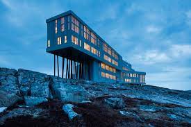 With a long maritime history, the largest what to buy: Fogo Island Inn In Newfoundland Canada