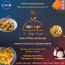 Foodesium The Slurrp Museum International Food Festival Iihm Ahmedabad Creative Yatra
