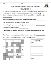 Free Homework Sheets To Print Learning Printable Writing Numbers 4th Grade Math Worksheets Reading Worksheets