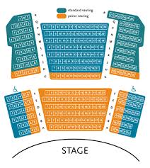 park square proscenium stage seating chart theatre in