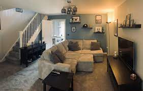 Tried To Add Colour Birghtness To My Small Living Room With That Far Wall And Failed I Think Looking For Suggestio Small Living Room Space Interiors Man Room