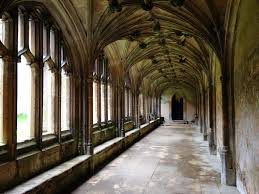 The cloisters of lacock abbey were selected to feature as some of the hogwarts' corridors (notably during harry potter and the philosopher's stone, and again in harry potter and the chamber of secrets). National Trust Scones Lacock Abbey