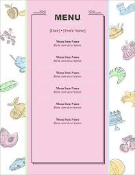 32 Free Simple Menu Templates For Restaurants Cafes And Parties Using 23 cool printable resources, you can now enjoy tons of. 32 free simple menu templates for