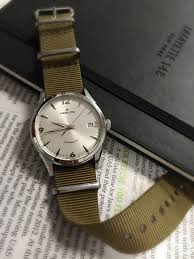 Hamilton On Olive Nato Strap Watch Winder Nato Strap Watch Strap
