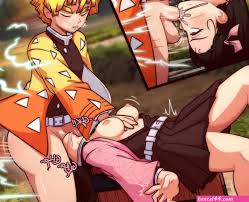 Zenitsu and nezuko hentai - Hentai 44