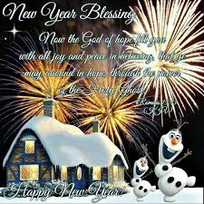 A New Year Blessing Romans 15 13 161kjv Now The God Of Hope Fill You With All Joy And Pea Christmas Scripture Happy New Years Eve Happy New Year 2019
