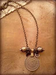 Handmade Bohemian Necklace Featuring Old Tribal Findings And A Etsy Coin Necklace Coin Jewelry Silver Coin Necklace