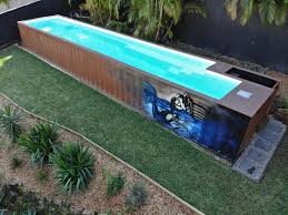 Shipping Container Pools Shipping Container Pool Shipping Container Swimming Pool Container Pool