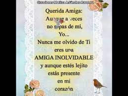Cancion Para Tu Amiga En Letra Youtube