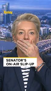 You don't need to be a professional lip reader to understand that Senator  Bridget McKenzie wasn't buying the government line... 😬 #9Today