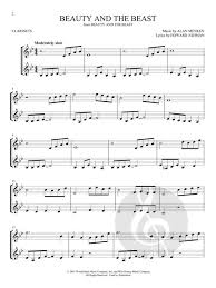Download and print into the unknown (from disney's frozen 2) sheet music for clarinet solo by idina menzel and aurora. Disney Songs For 2 Clarinets All Sheetmusic Com