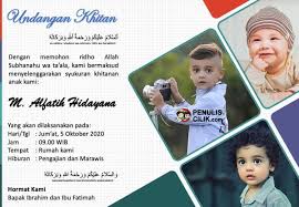8,670 likes · 31 talking about this. Contoh Undangan Khitanan Atau Sunatan Modern Dan Kekinian Bisa Diedit Penulis Cilik