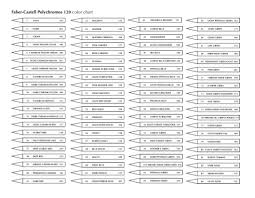 75 Correct Lyra Pencils Color Chart