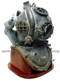 Authorized reseller of all major brands Antique N Vintage Deep Sea Dive Helmets Land And Sea Collect Diving Helmet Diving Deep Sea Diving
