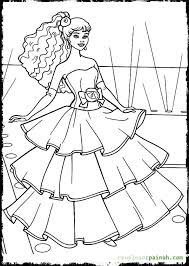 Barbie™ in rock n' royals. Barbie Fashion Dress Coloring Pages Novocom Top