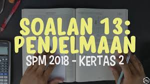 Pecutan akhir kertas 2 matematik spm 2020. Soalan Seni Spm 2018 Kertas 2 Cute766